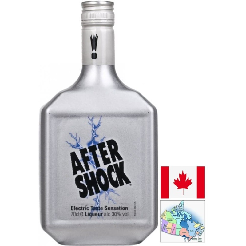 Aftershock Silver Liqueur Canada 70 cl 30° | Liqueur épicée et sucrée