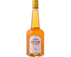 Crème de pêche de vignes Nusbaumer - 70 cl - 18°