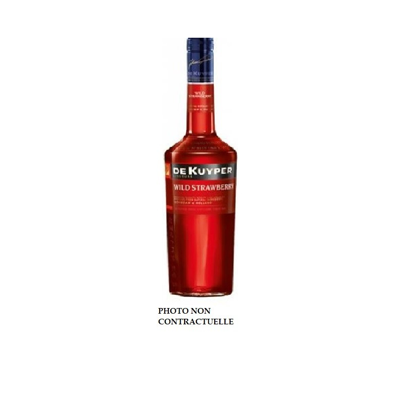 Fraise de Kuyper Liqueur 70cl - Liqueur Premium des Pays-Bas