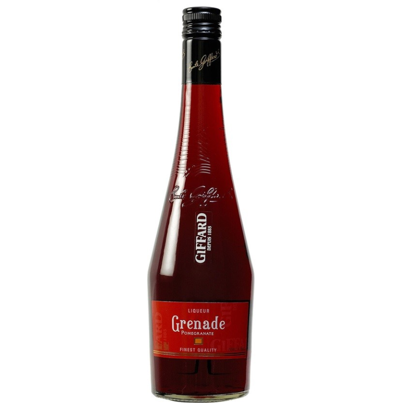 Grenadine Liqueur Giffard 70cl - Liqueur de fruits haut de gamme