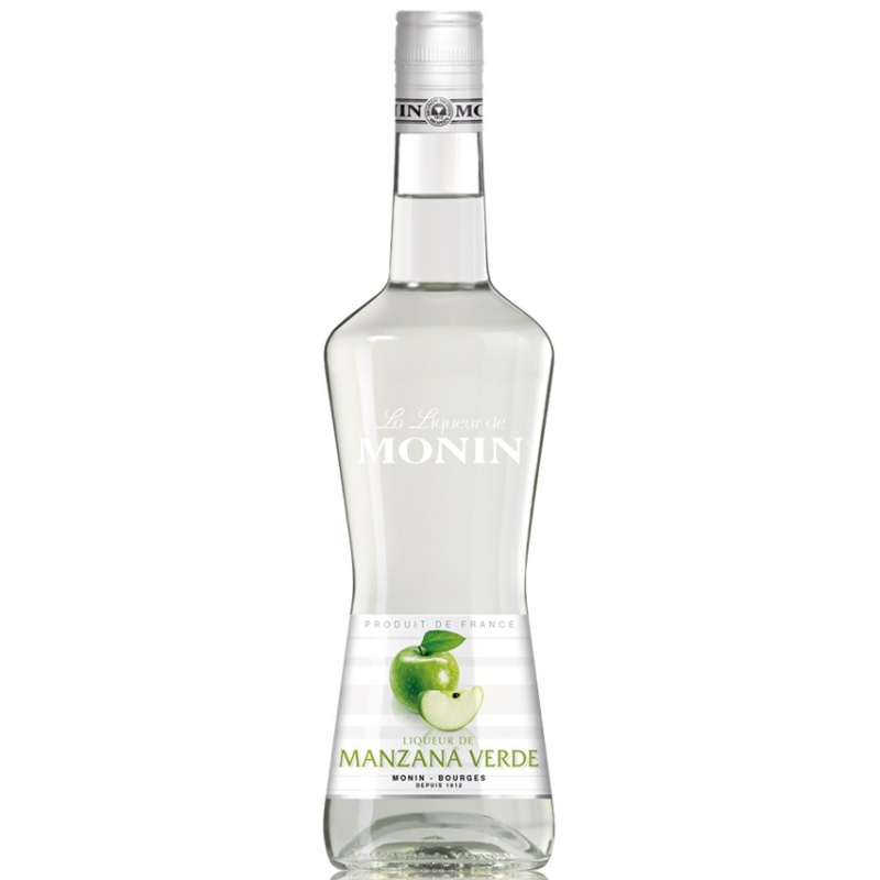 Liqueur Manzana Verte Monin 70 cl - Saveur Pomme Verte