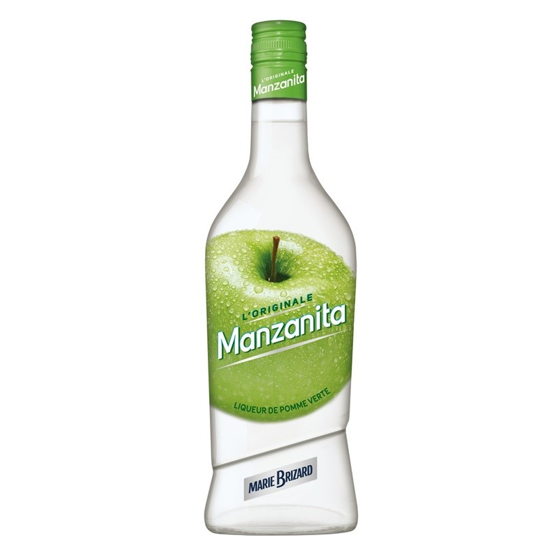 Manzanita Marie Brizard Liqueur de Pomme 70 cl - Un goût fruité de qualité