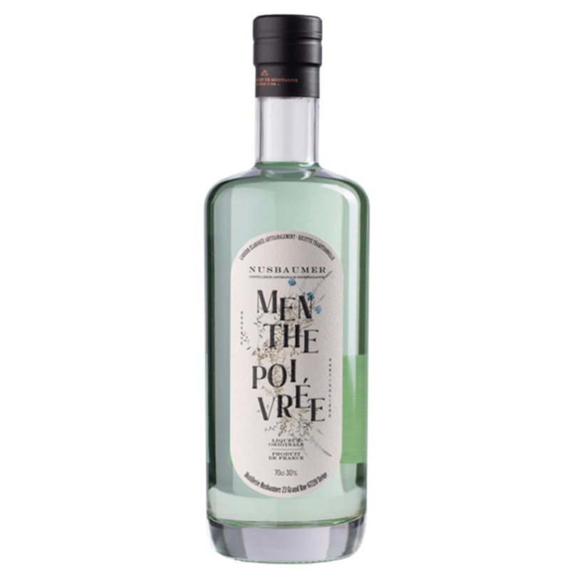 Menthe poivrée Nusbaumer liqueur 70 cl 30° - Spiritueux haut de gamme