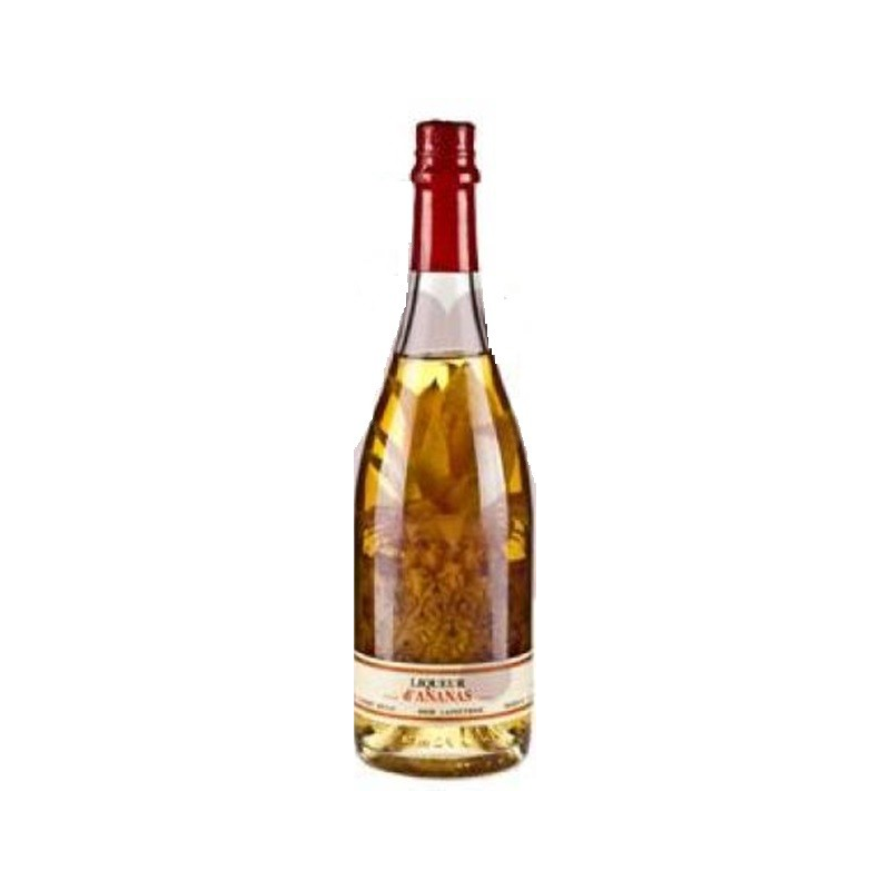 Liqueur d'Alsace Carafon Ananas avec fruit Miclo 75 cl 25°