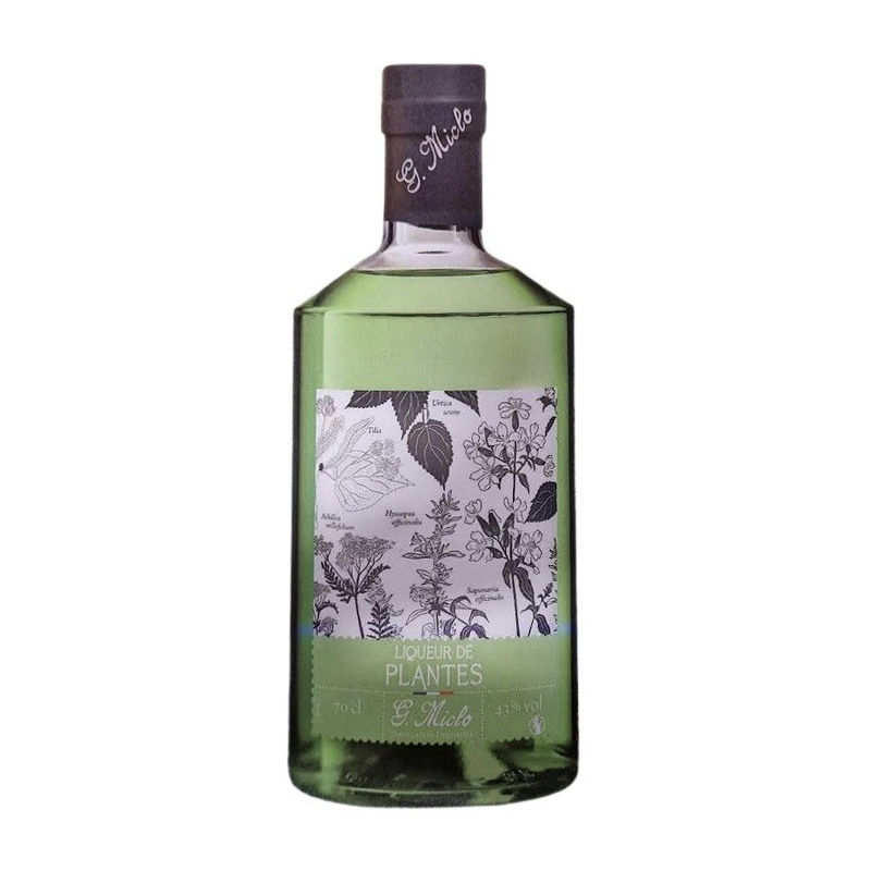 Liqueur de Plantes Miclo Alsace 70cl 43° – Spiritueux Authentique