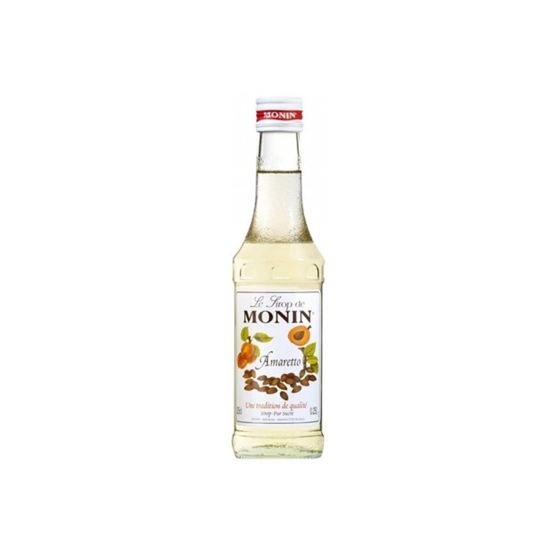 Monin Amaretto 25 cl - Sirop haut de gamme pour vos boissons