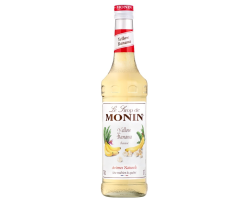 Sirop de banane jaune Monin 70 cl | Goutez l'authenticité