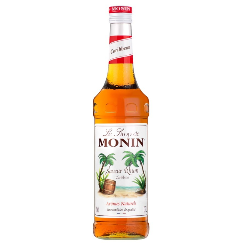 Caribbean Sirop Monin 70 cl - Saveurs des îles sans alcool