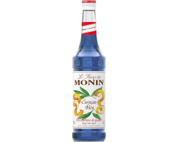 Curacao Bleu Monin Sirop 70 cl - Sirops pour Cocktails