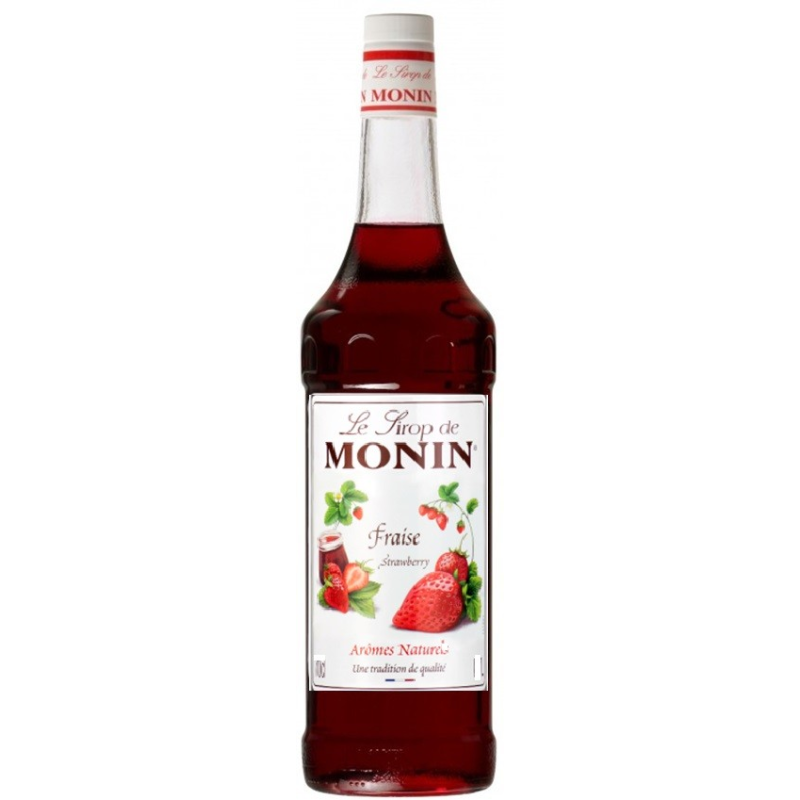 Sirop de fraise Monin 100 cl - Goût fruité et authentique