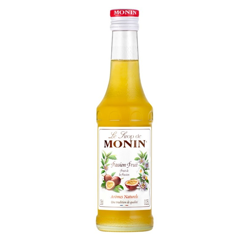 Sirop de fruit de la passion 25 cl Monin - Goût exotique