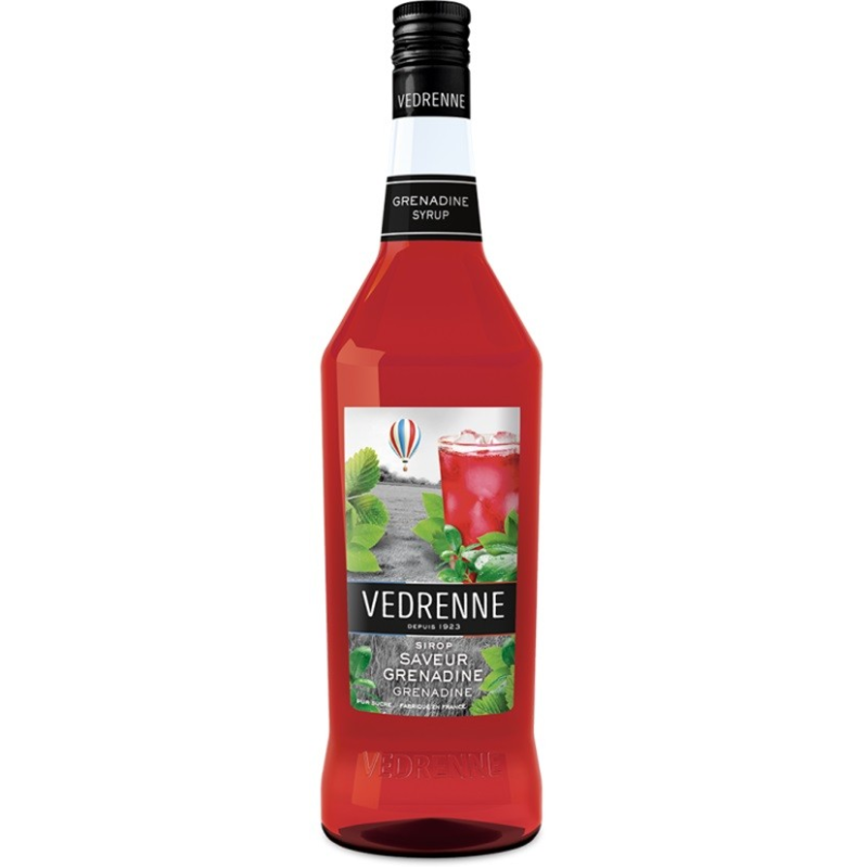 GRENADINE VEDRENNE SIROP 100 CL - Sirop haut de gamme
