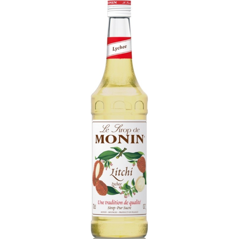 Sirop de litchi Monin 70 cl - Saveur exotique pour vos boissons