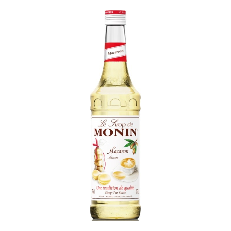 Sirop Monin Macaron 70 cl - Saveur délicate pour vos boissons