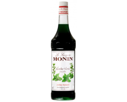 Sirop de menthe verte Monin 100 cl - Goût rafraîchissant