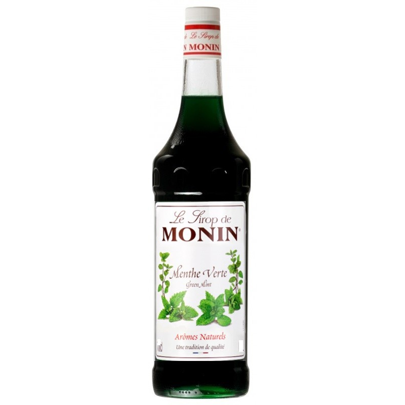 Sirop de menthe verte Monin 100 cl - Goût rafraîchissant