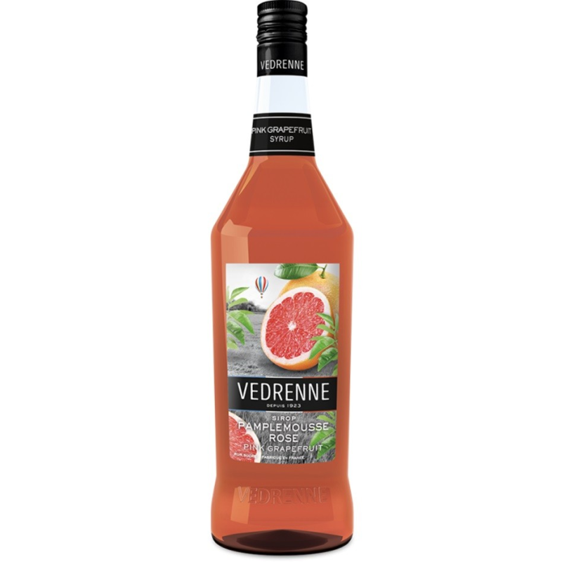 Pamplemousse rose Vedrenne sirop 100 cl - Boisson délicieuse