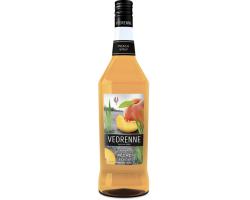 Sirop de pêche Vedrenne 100 cl - Boisson haut de gamme