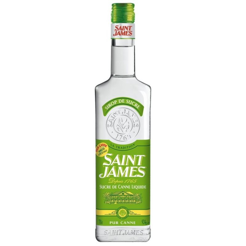 Sucre de canne Saint James sirop 70cl - Goût authentique et polyvalent