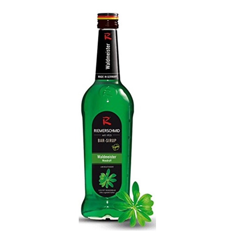 Sirop Vegan Waldmeister Riemerschmid 70 cl - Goût authentique