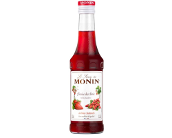 Sirop de fraise des bois 25 cl Monin - Boisson haut de gamme