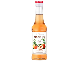 Sirop de pêche 25 cl Monin - Un goût authentique pour vos boissons