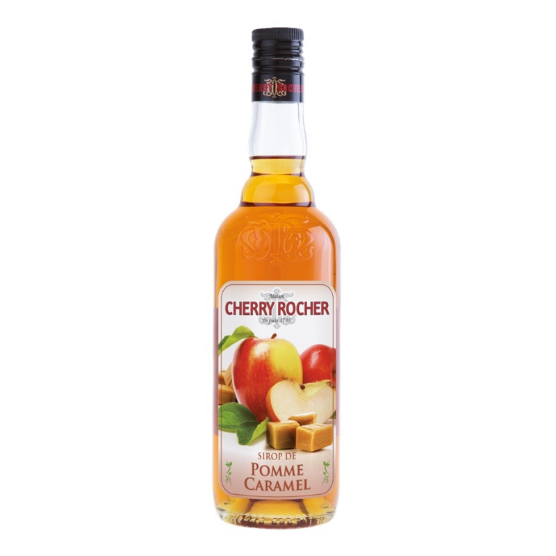 Sirop de pomme/caramel Cherry Rocher 70cl - Saveurs gourmandes