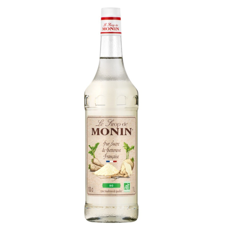 Sucre de betterave bio Monin sirop 100cl - Douceur naturelle pour vos boissons