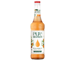 Concentré pêche-abricot Pure by Monin 70 cl - Saveur authentique