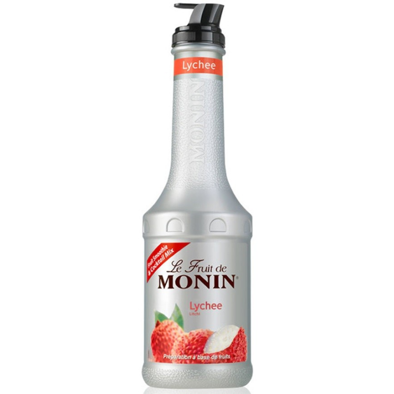 Purée de litchi Monin 100cl - Une touche d'exotisme pour vos boissons
