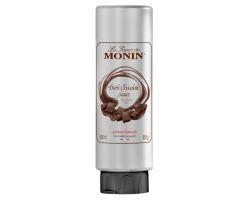 Sauce chocolat noir Monin 50 cl - Riche et onctueuse