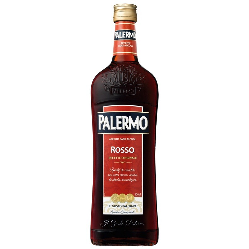Palermo rouge apéritif sans alcool 100cl | Boissons raffinées