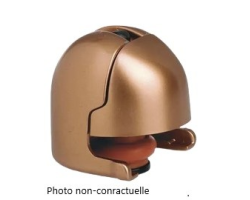 Bouchon à champagne Grip couleur cuivre - Conservation optimale