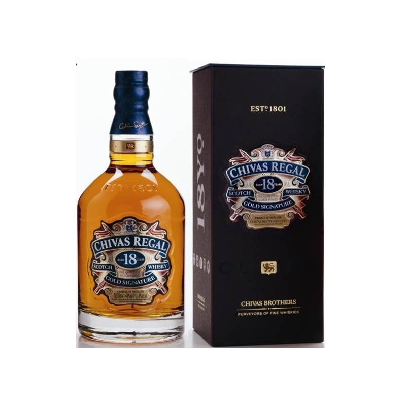 Chivas 18 ans blended whisky Écosse 70cl 40° - Une expérience unique