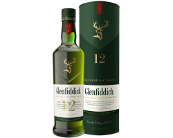 Glenfiddich 12 ans - Whisky single malt Speyside 70cl 40°