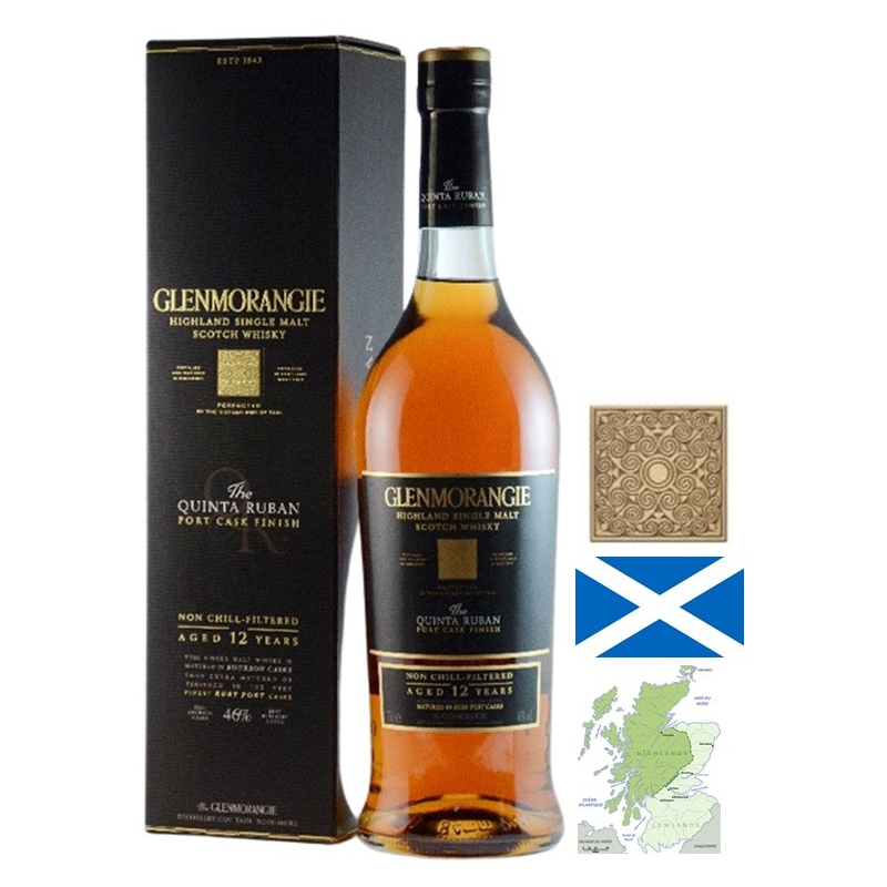 Glenmorangie Quinta Ruban - Whisky Highland 70cl 46°