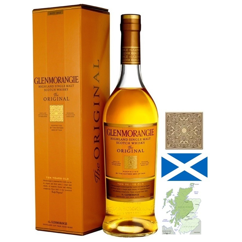 Glenmorangie 10 ans Single Malt Whisky - 70 cl 40° | Boissons