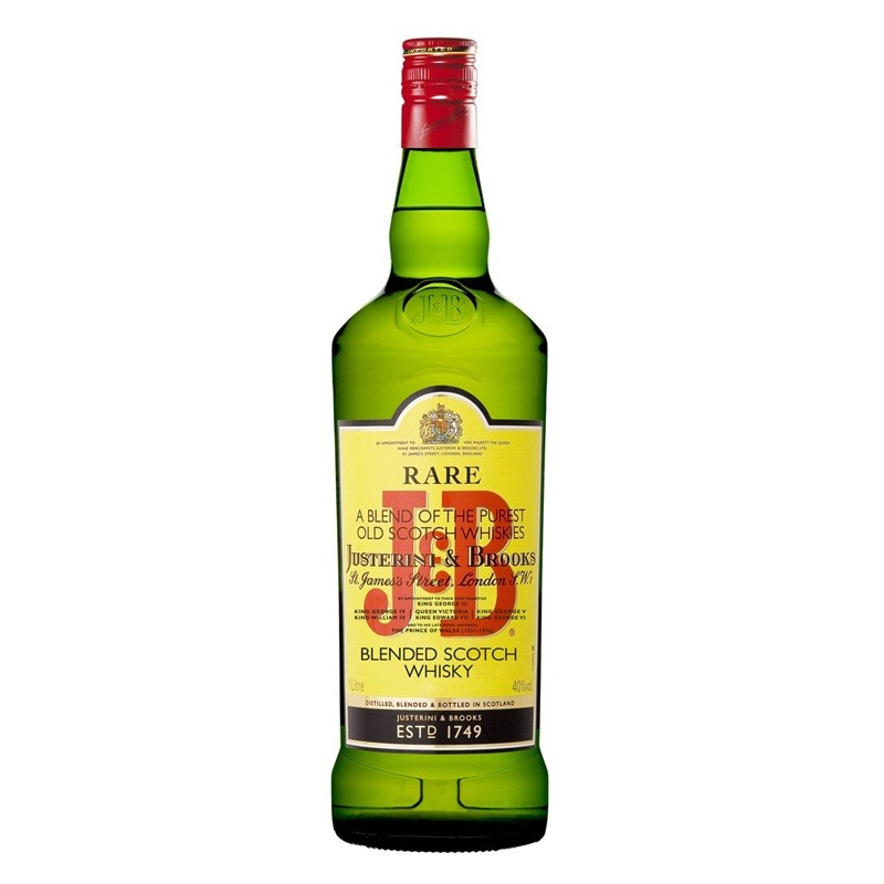 J&B Rare Blended Whisky Écosse 70 cl - Un goût raffiné