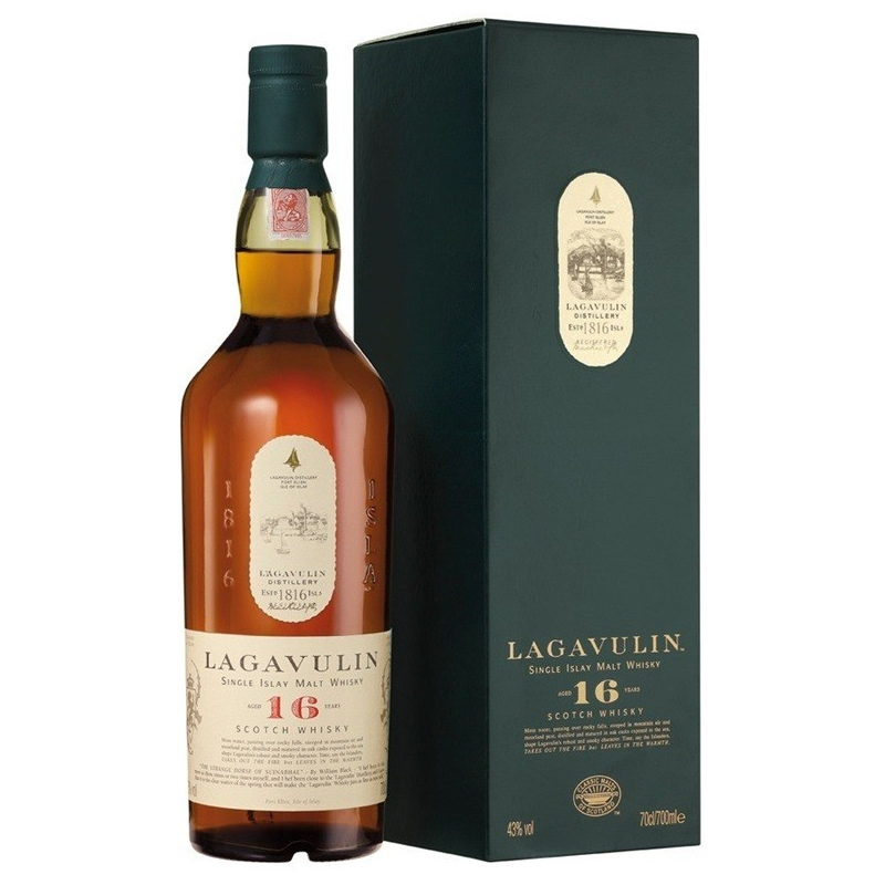 Lagavulin 16 ans Single Malt Whisky Islay - 70 cl - 43°