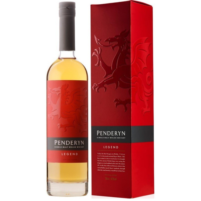 Penderyn Legend Single Malt Whisky - Pays de Galles 70 cl 41°