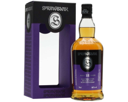 Springbank 18 ans Single Malt Whisky Campbeltown - 70cl 46°