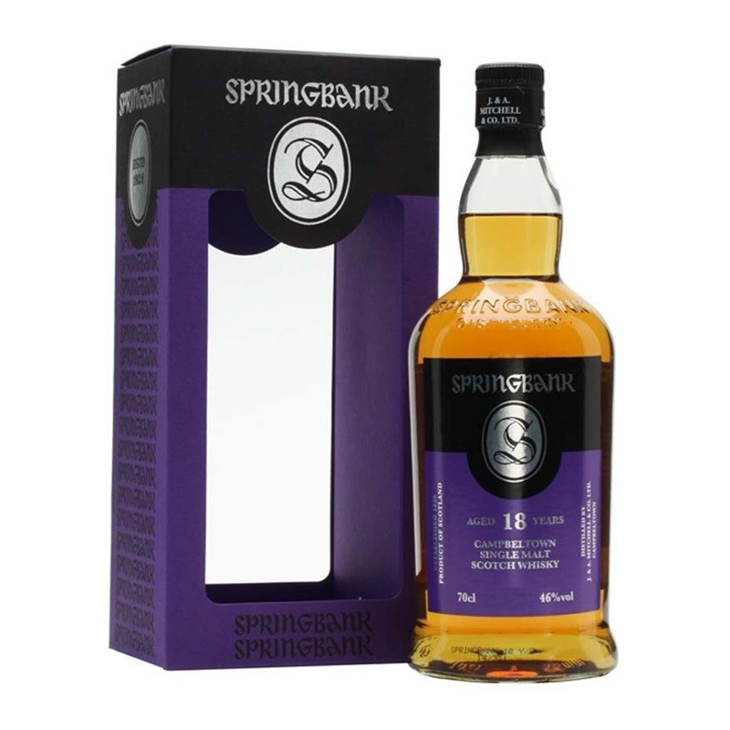 Springbank 18 ans Single Malt Whisky Campbeltown - 70cl 46°