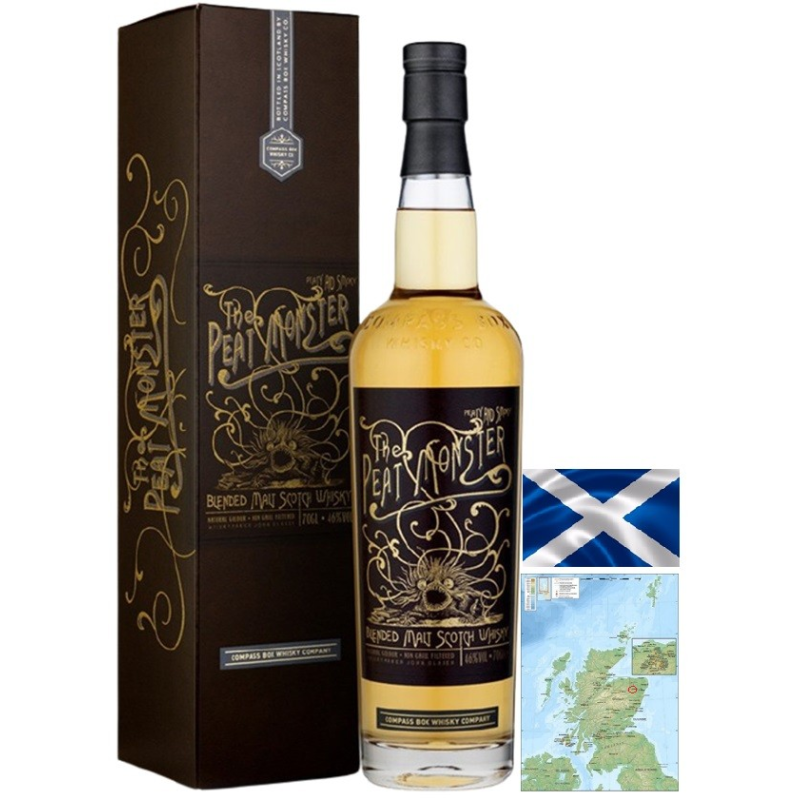 The Peat Monster Blended Malt Whisky 70cl 46° - Whisky Écossais