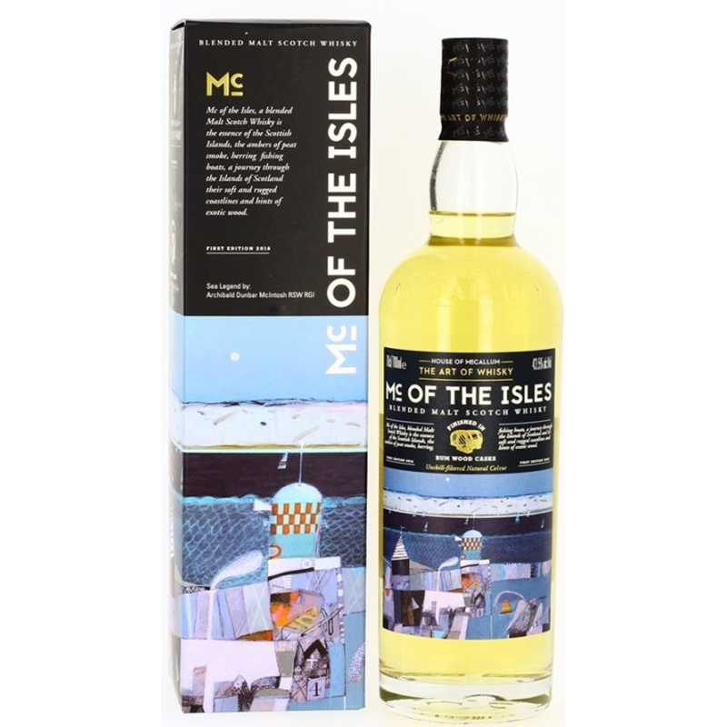 HOUSE OF MCCALLUM MC OF THE ISLES BLENDED WHISKY 70CL 43.5% - Whisky Écossais