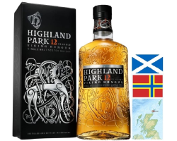 Highland Park 12 ans single malt whisky Orkney - 70cl - 40°