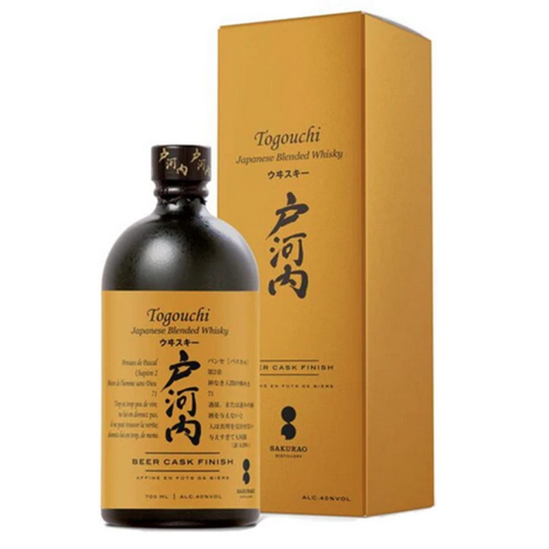 Togouchi Beer Cask Whisky Japon - Whisky d'exception 70cl 40°