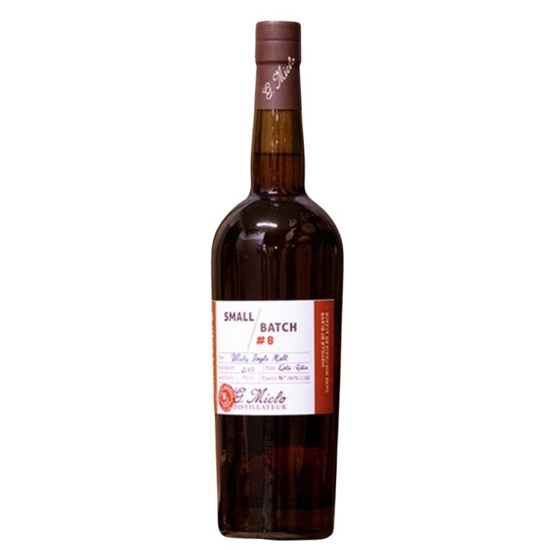 Découvrez le MICLO SMALL BATCH 8# Whisky Alsace 70 cl 46°3 Côte Rôtie