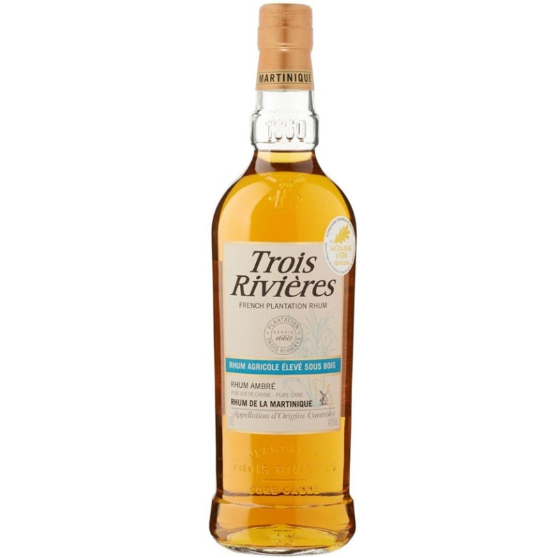 TROIS RIVIERES AMBRE - Rhum Agricole Martinique 70cl 40°