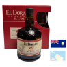 El Dorado 12 ans - Coffret avec verre - Rhum Guyane 70Cl 40°