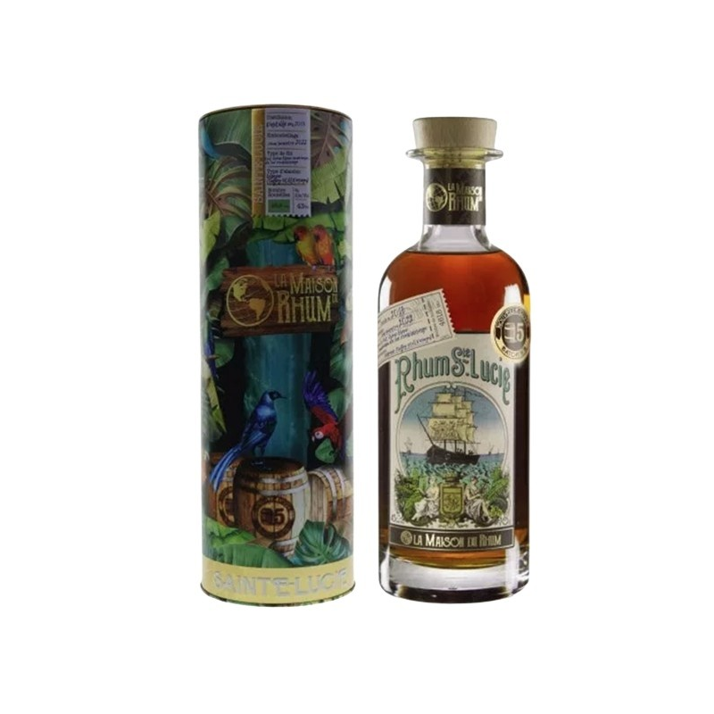 Rhum Sainte Lucie Batch#5 - Boisson haut de gamme | Maison du Rhum